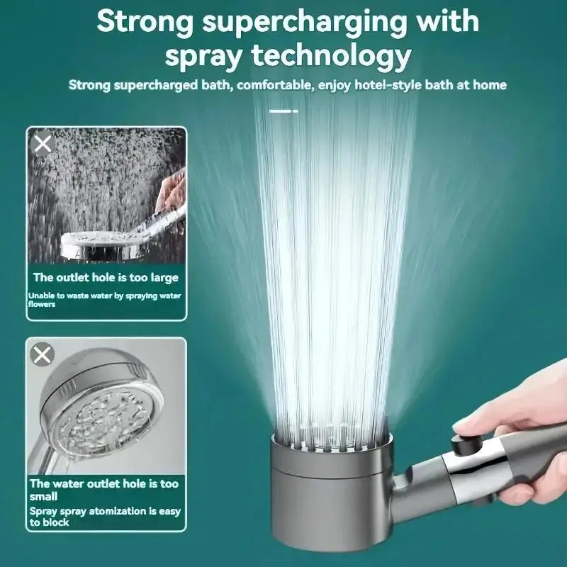 Modern Bathroom Essentials Multiple Spray Modes Bath Hardware Set with Shower Essentials Made in China
