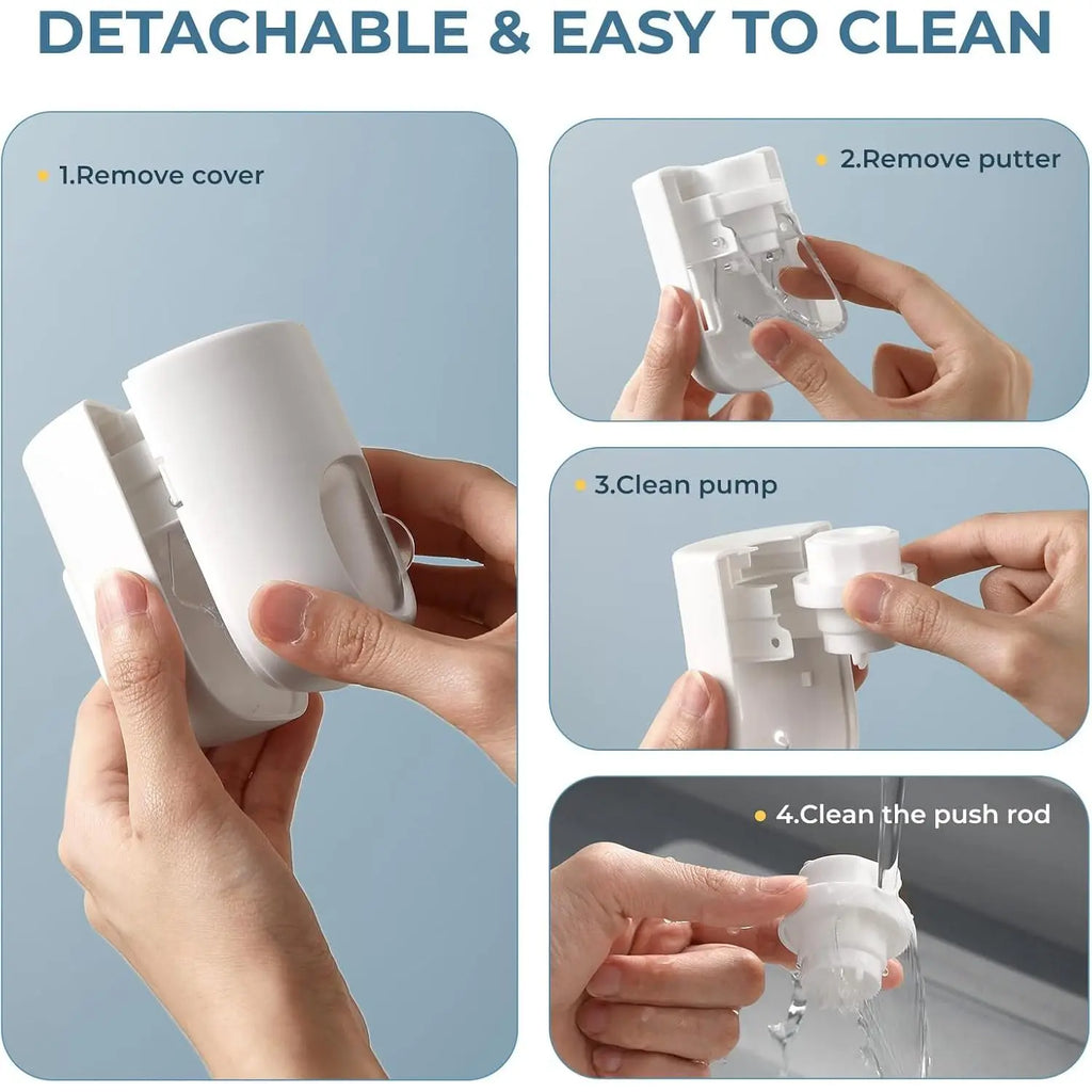 Automatic Wall-Mounted Toothpaste/Liquid Soap Dispenser for Bathroom and Dormitory Use Made in China