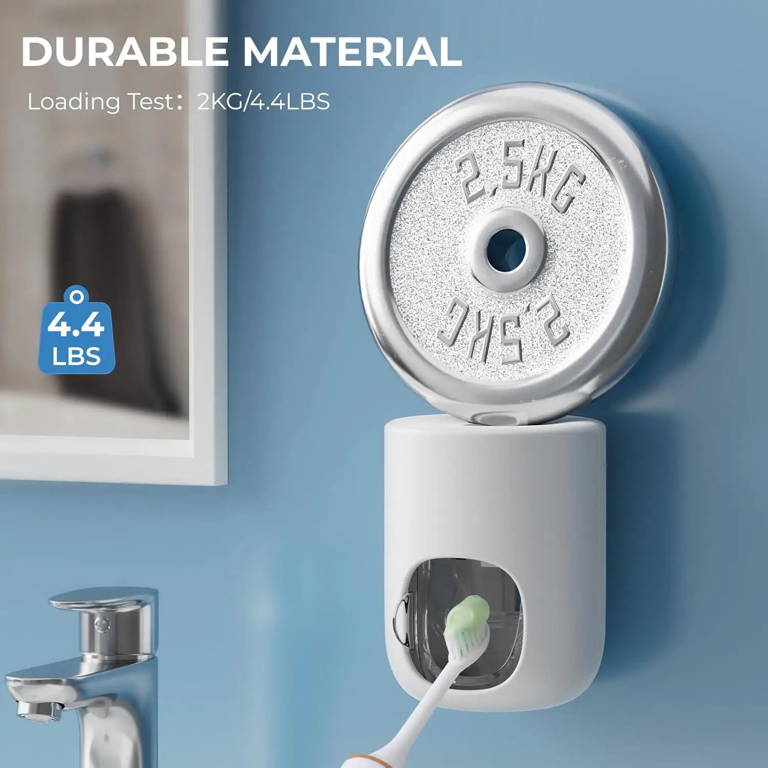 Automatic Wall-Mounted Toothpaste/Liquid Soap Dispenser for Bathroom and Dormitory Use Made in China