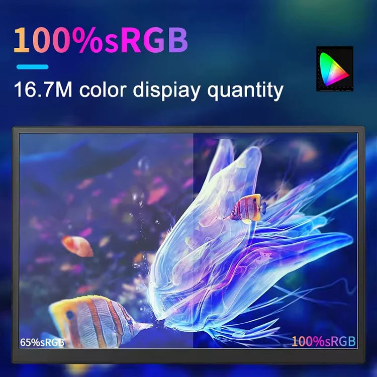 Factory Wholesale 10.5 Inch Portable Monitor 1920x1280 FHD IPS Display HD-MI Type C Screen