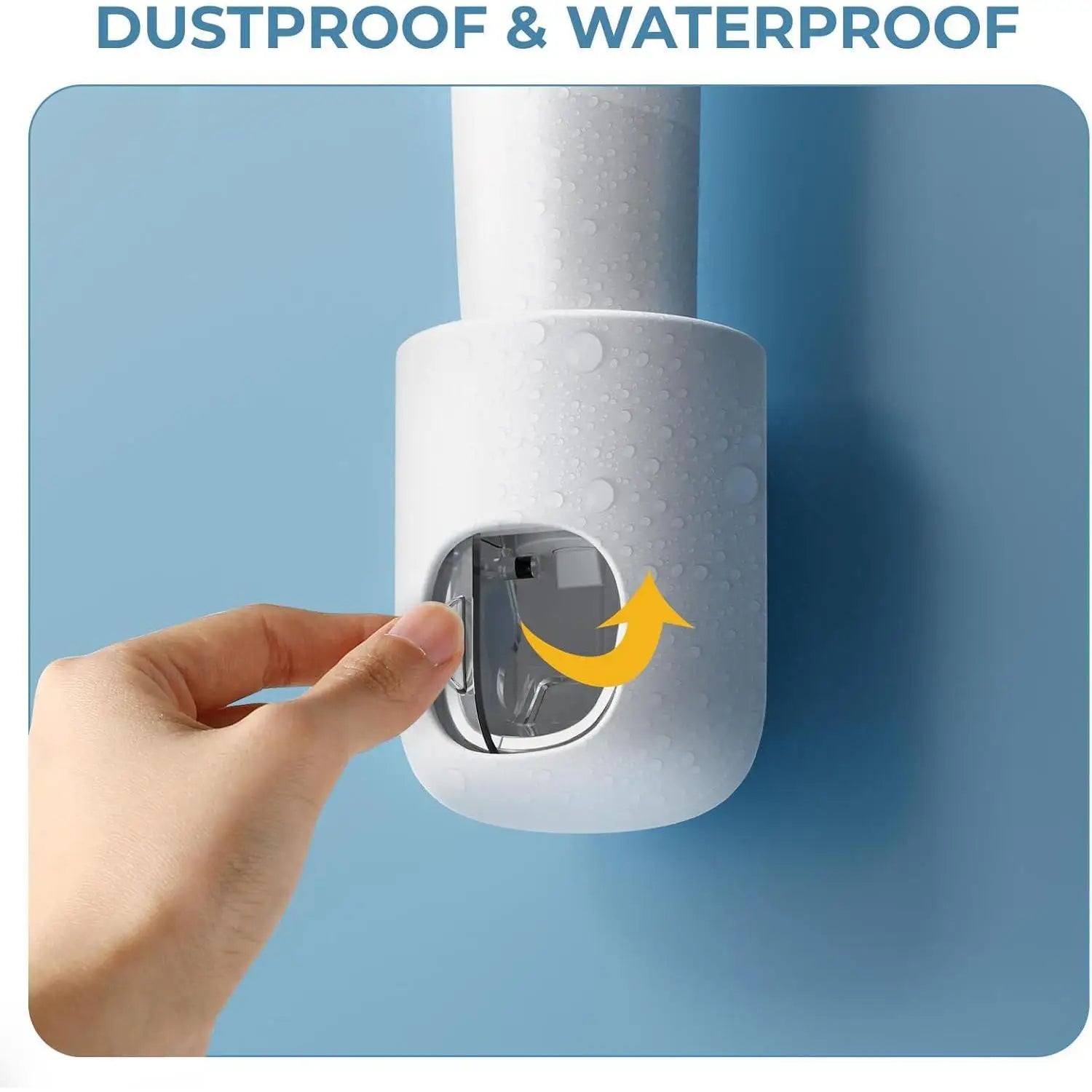 Automatic Wall-Mounted Toothpaste/Liquid Soap Dispenser for Bathroom and Dormitory Use Made in China