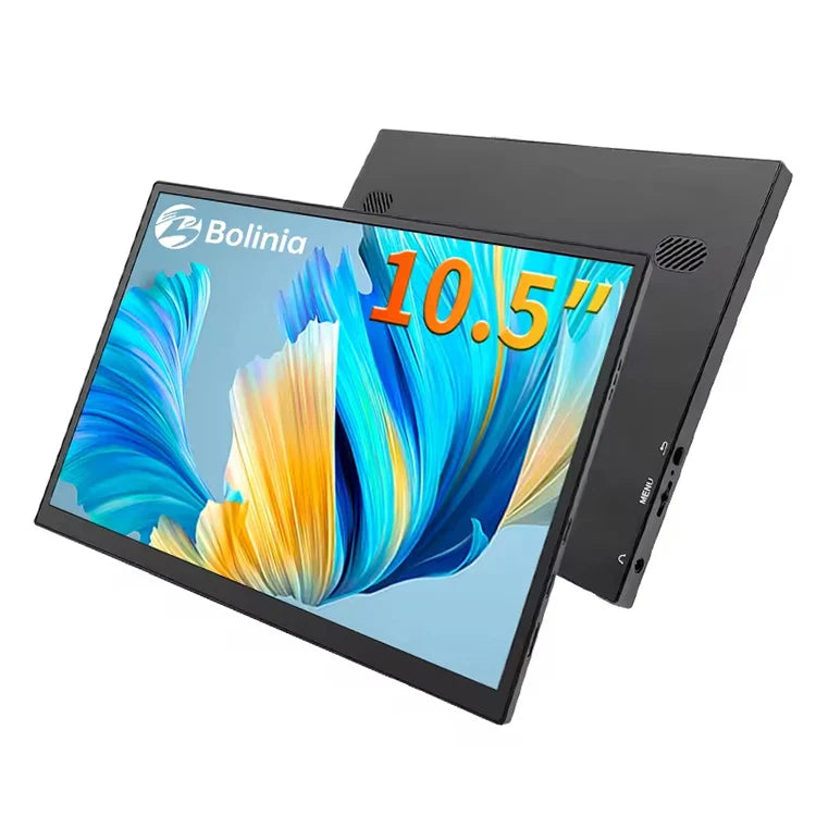 Factory Wholesale 10.5 Inch Portable Monitor 1920x1280 FHD IPS Display HD-MI Type C Screen
