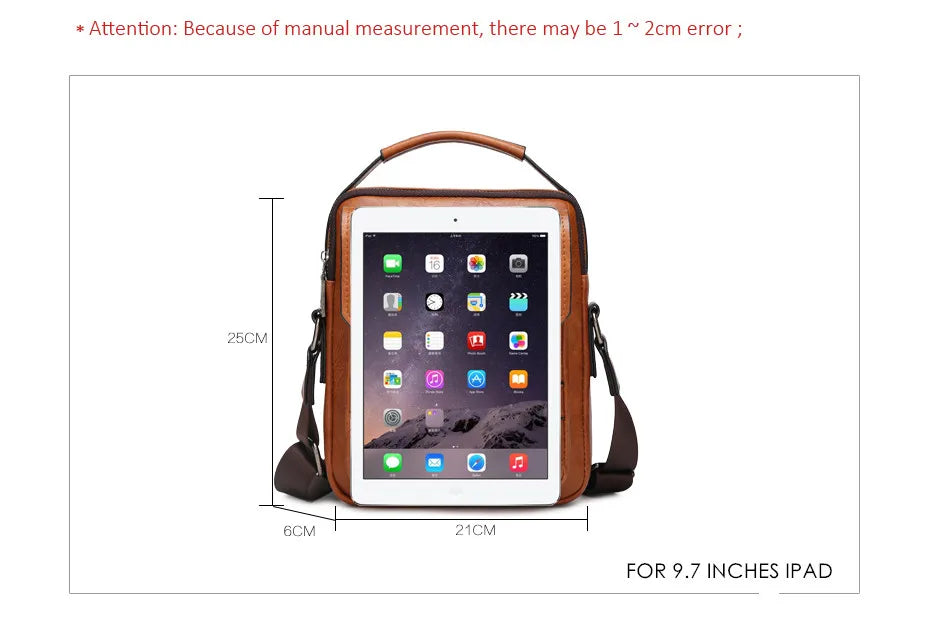 JEEP BULUO Multi-function Business Handbags Men New Men's Shoulder Bag Large Capacity Leather Messenger Bag Crossbody Big Brand