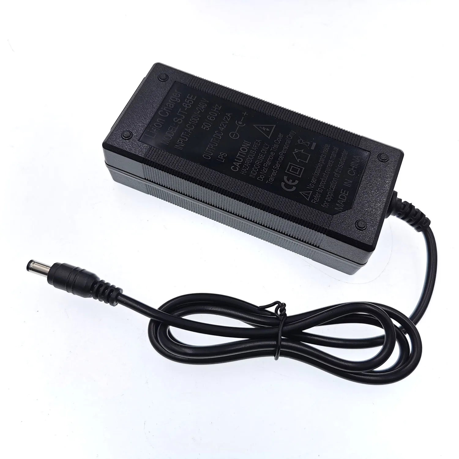 36V 2A battery charger Output 42V 2A Charger Input 100-240 VAC Lithium Li-ion Li-poly Charger For 10 Series 36V Battery