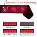 Home Portable Light Therapy Belt 105 LED Auto-Timing Universal Body Fit