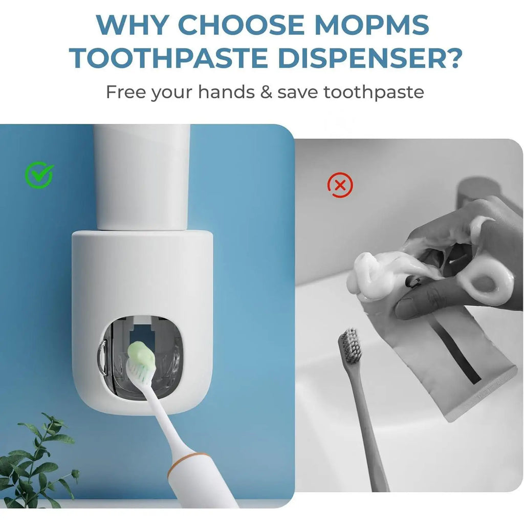 Automatic Wall-Mounted Toothpaste/Liquid Soap Dispenser for Bathroom and Dormitory Use Made in China