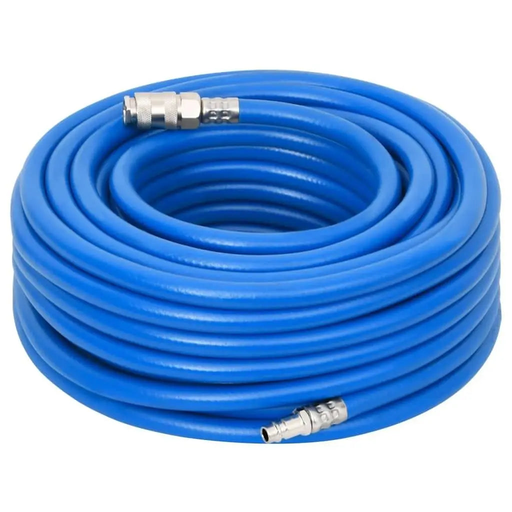 W2B VidaXL PVC Air Hose Blue 0.7" 32.8' Pneumatic Parts
