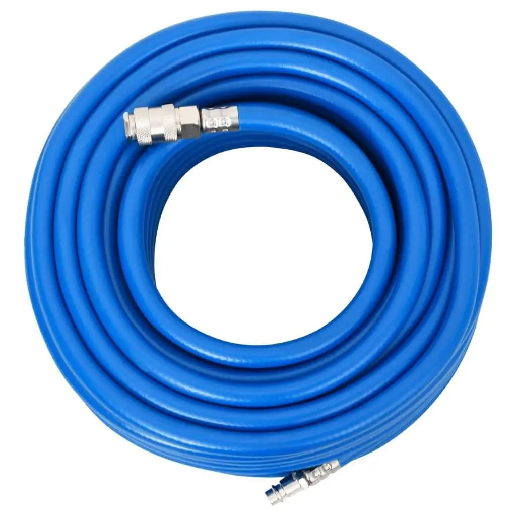 W2B VidaXL PVC Air Hose Blue 0.7" 32.8' Pneumatic Parts