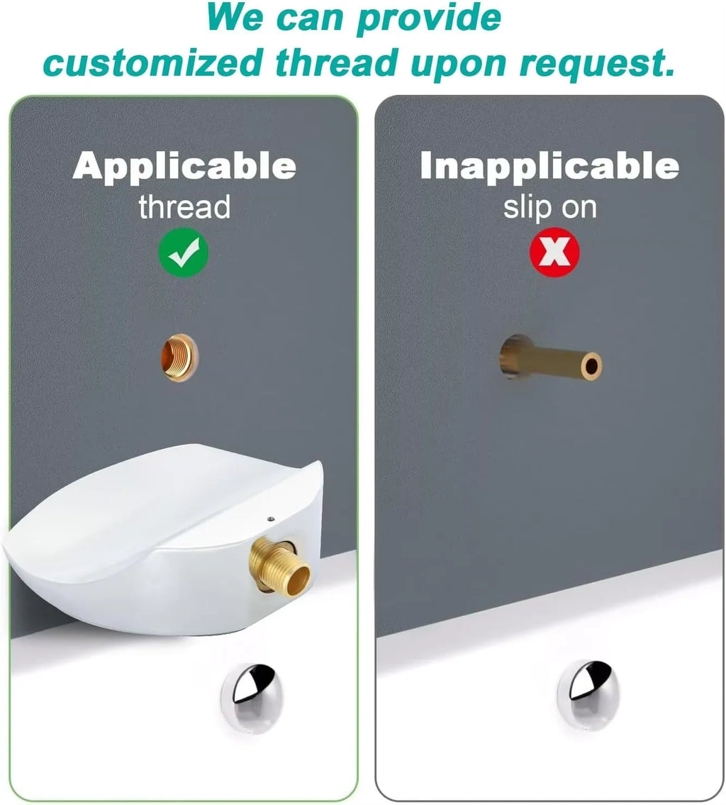 Contemporary Dual Handle Chrome Waterfall Bath Faucet Brass Spout Soft Spray Pattern Wall Mount for Bathtub Use Polished Brushed