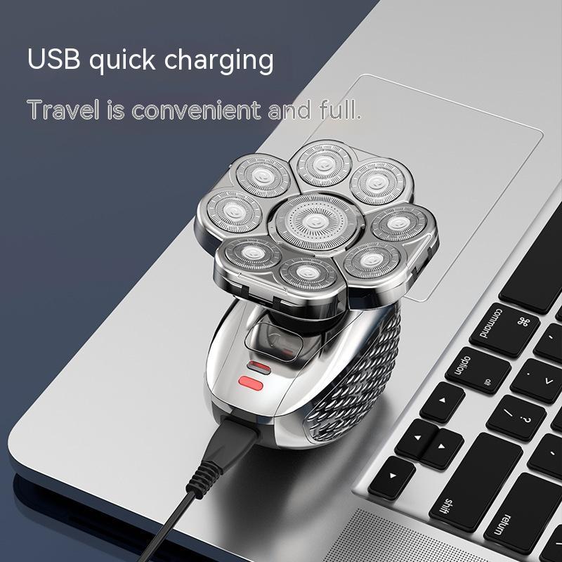 Rechargeable Smart Hair Clipper with Floating Cutter Head