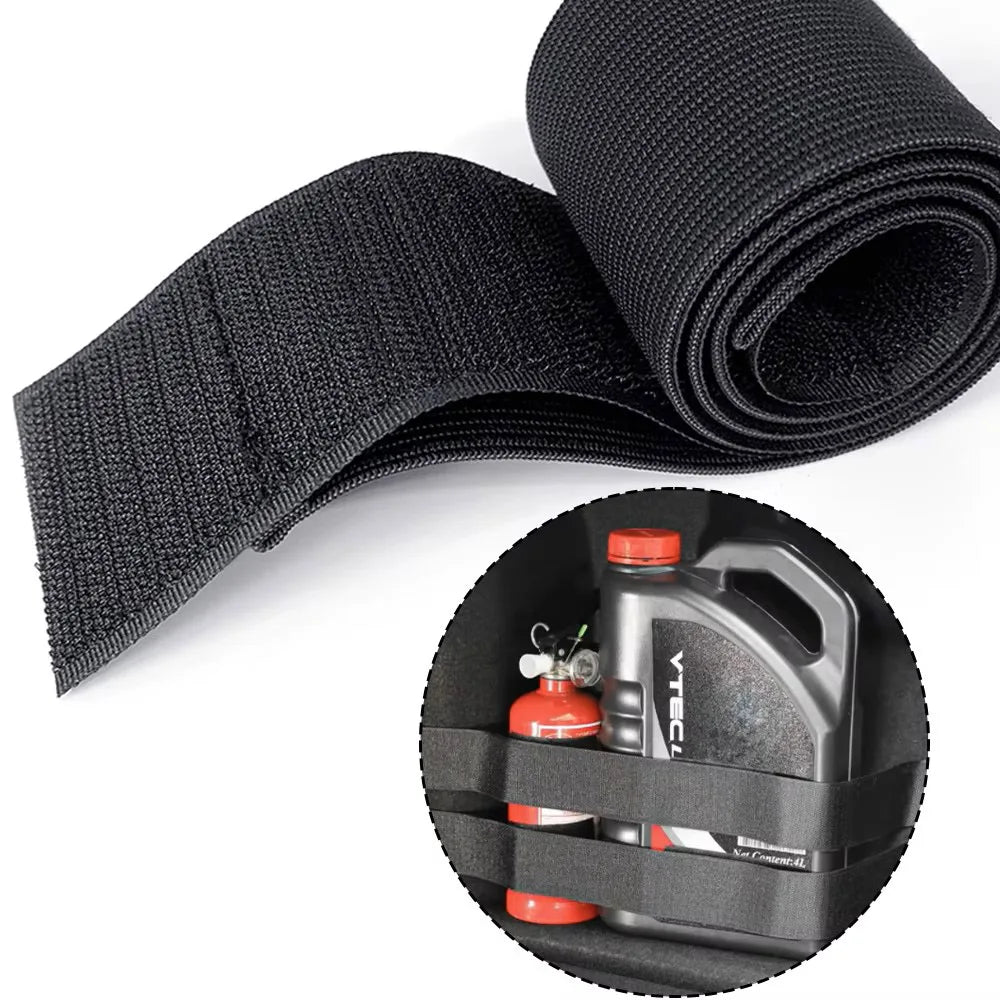 Car Trunk Organizer Black Magic Tapes Car Accessories Fixing Belt Storage Bag Tapes Fixed Auto Interior Storage and Organization