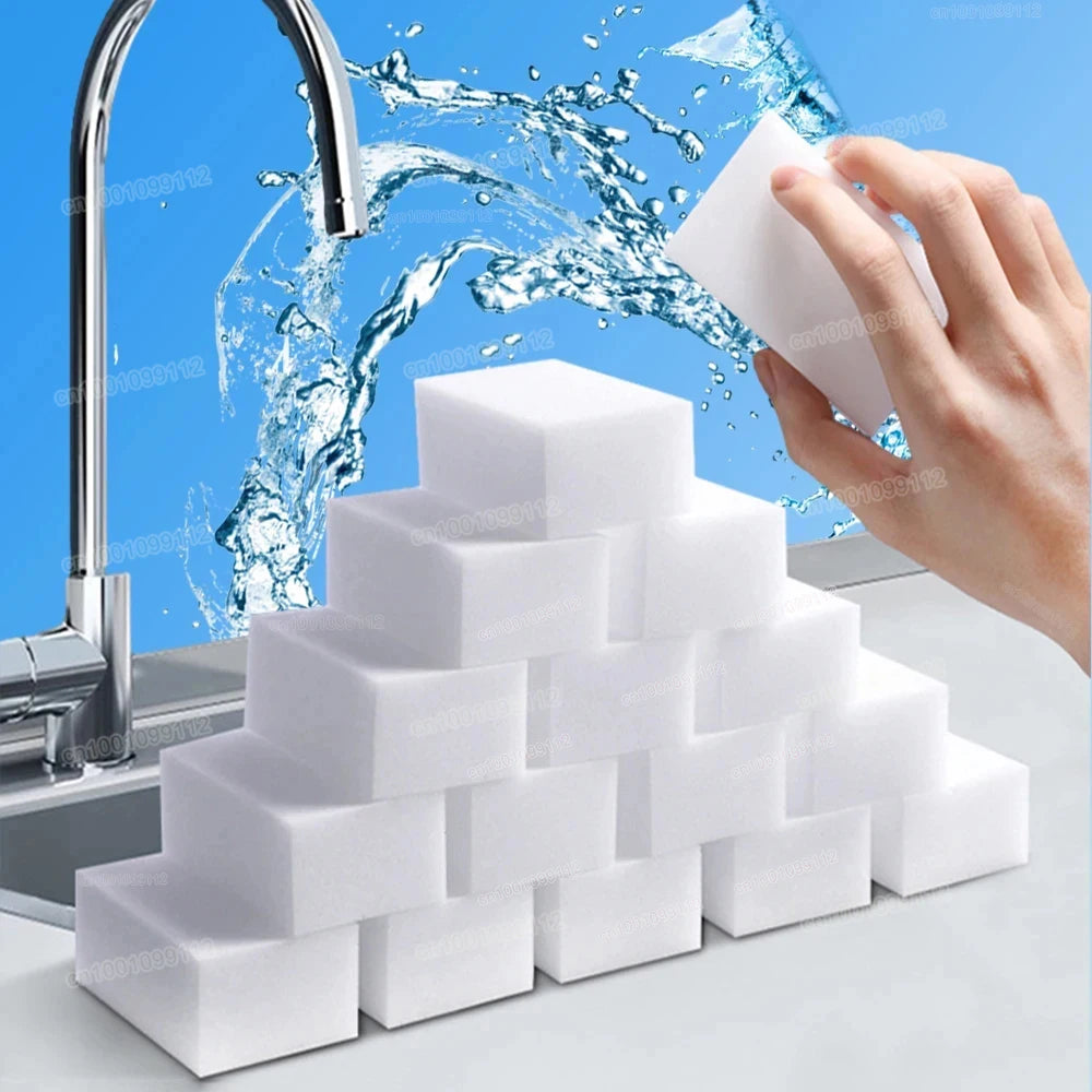 10/20/50/100Pcs Melamine Sponge Magic Sponge Eraser Eraser Cleaner Cleaning Sponges for Kitchen Bathroom Cleaning Tools 2030