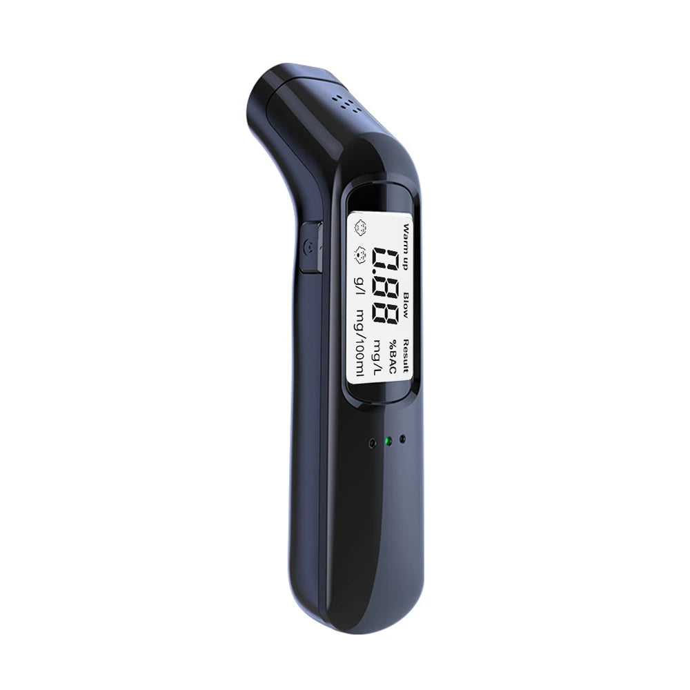 Portable Non-Contact Alcohol Tester with LED Digital Display Alcoholmeter Alcohol Tester Accuracy Breathalyzer Diagnostic Tool