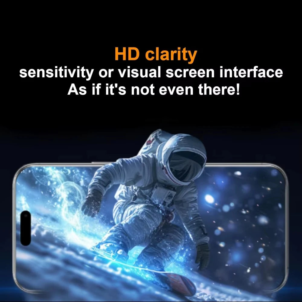 NNBILI For iPhone 17 ProMax/17 Pro/17 Air Easy To Install Tempered Glass Screen Protectors HD Clear Films for iPhone 17 17Air