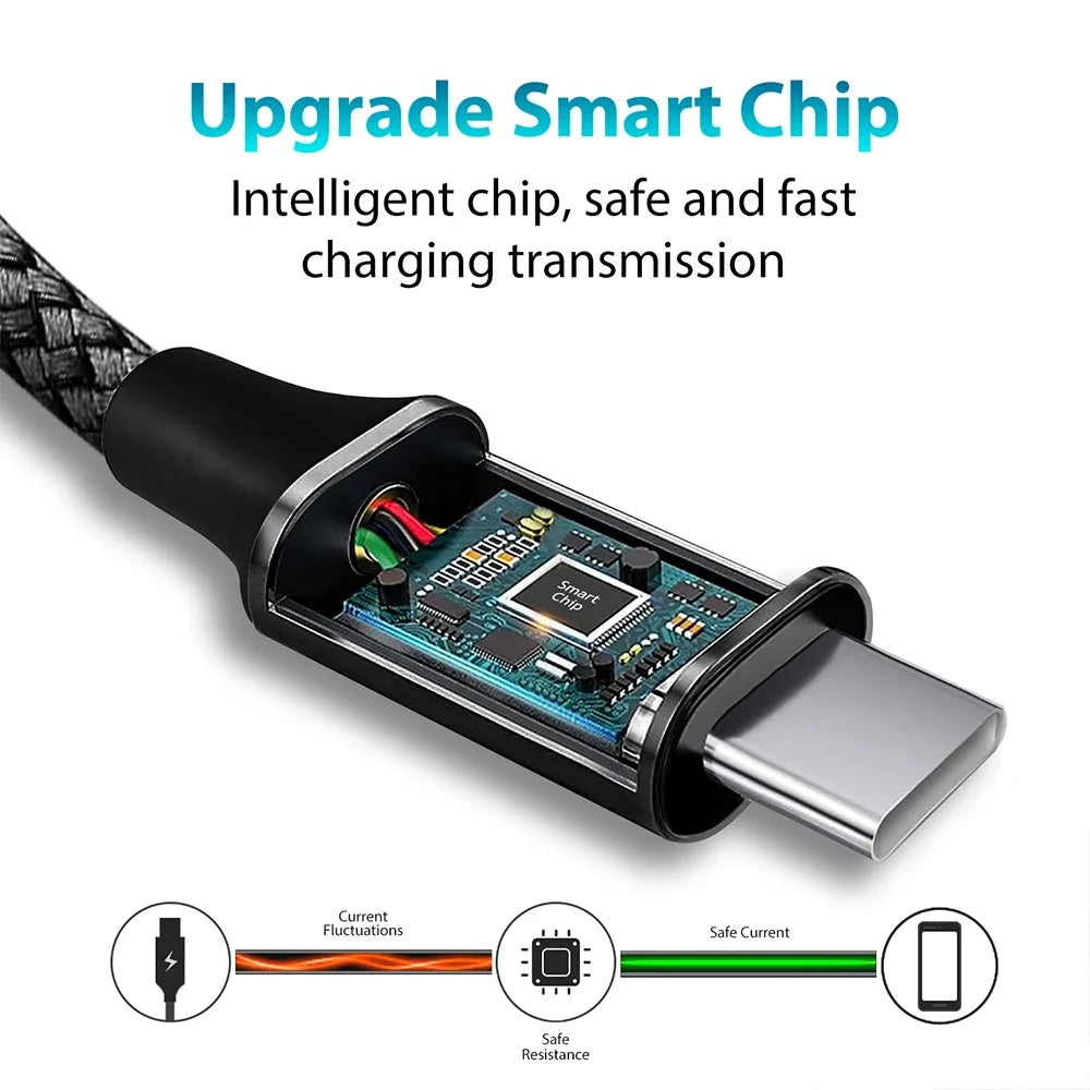 Type-C to Type-C Cable C to C PD 60W 3m 5m 8m 10-meter Extension Cable for iPhone 15 PRO MAX Plus Huawei Samsung Xiaomi OPPO