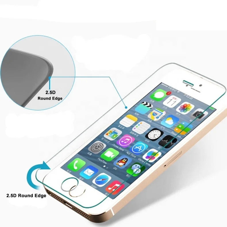 3Pcs Screen Protector For iPhone 7 8 6 6S Plus SE 2020 2022 Tempered Glass