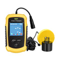 FFC1108-1 Alarm 100M Portable Sonar Fish Finders 45-Degree Sonar Coverage Echo Sounder Alarm Transducer Lake Sea Fishing