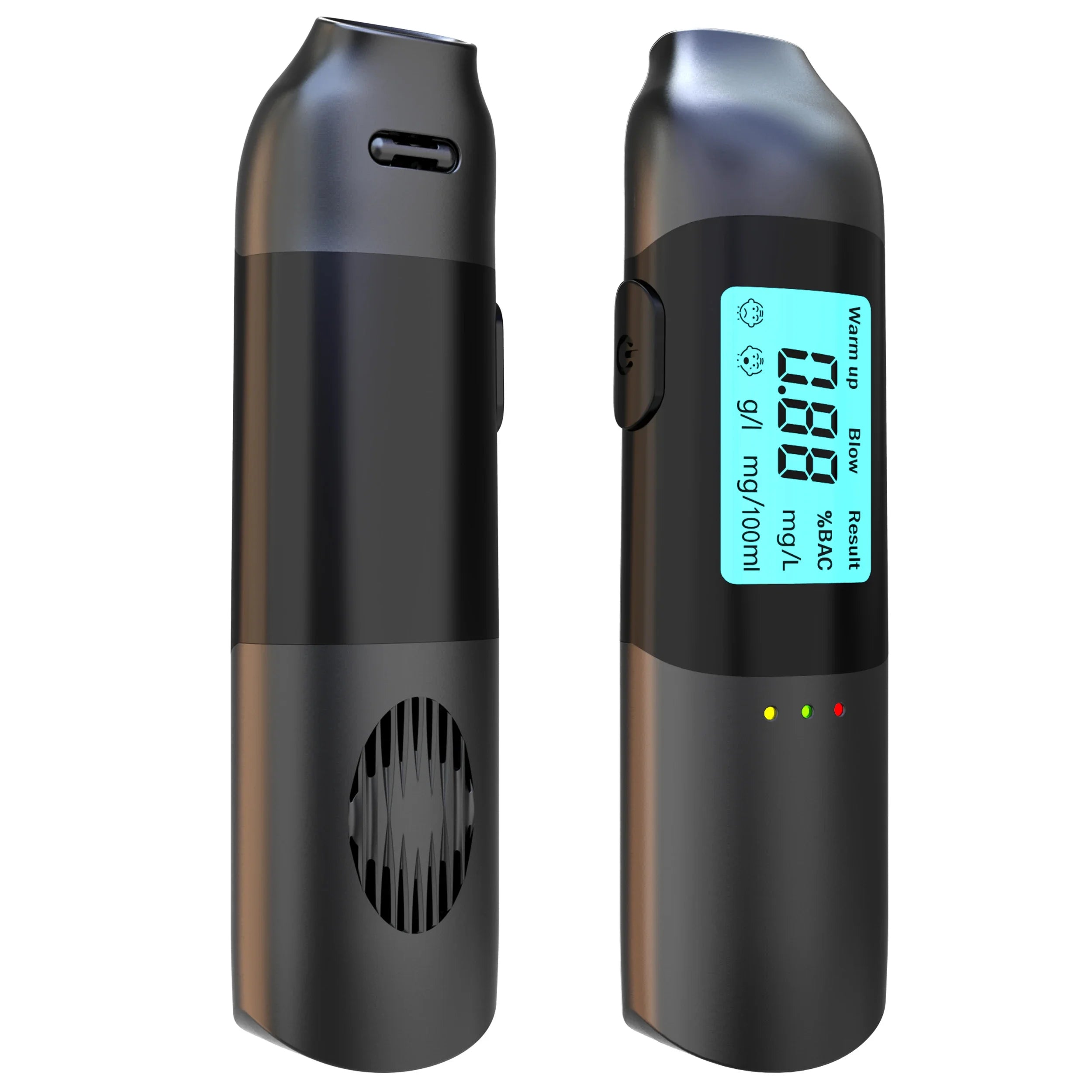 Portable Non-Contact Alcohol Tester with LED Digital Display Alcoholmeter Alcohol Tester Accuracy Breathalyzer Diagnostic Tool