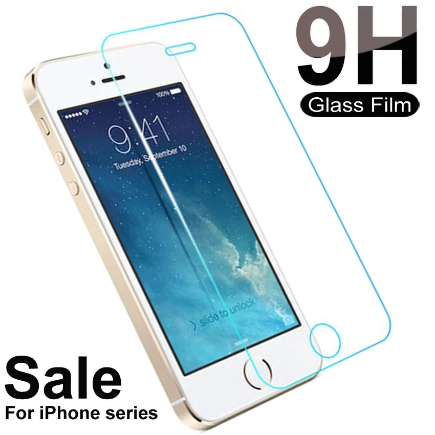 3Pcs Screen Protector For iPhone 7 8 6 6S Plus SE 2020 2022 Tempered Glass