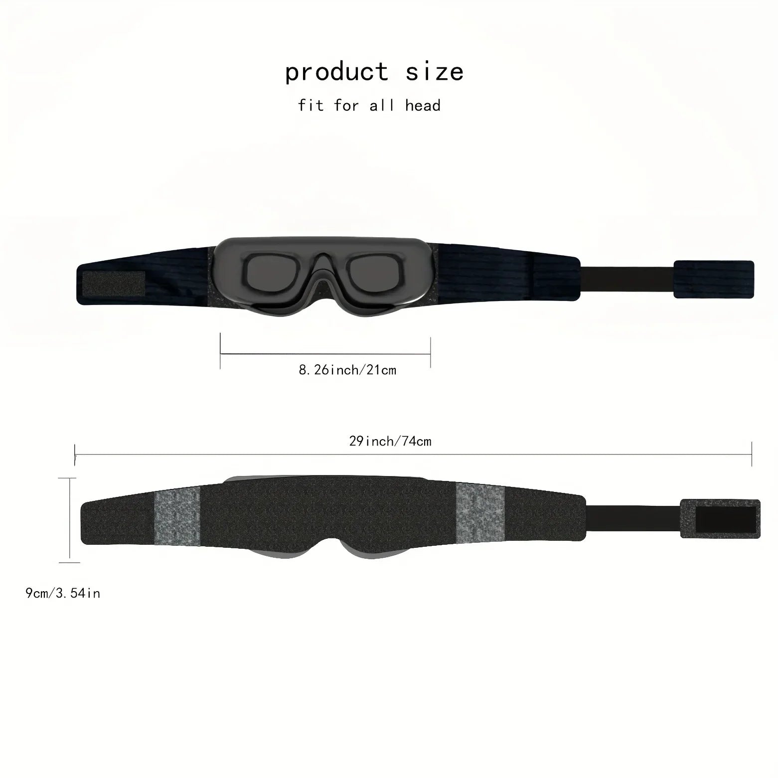 3D Movable Eye Mask, Breathable Light-Blocking Band, Storage Bag, Eye Mask, Breathable Light-Blocking Band, Eye Protection Mask