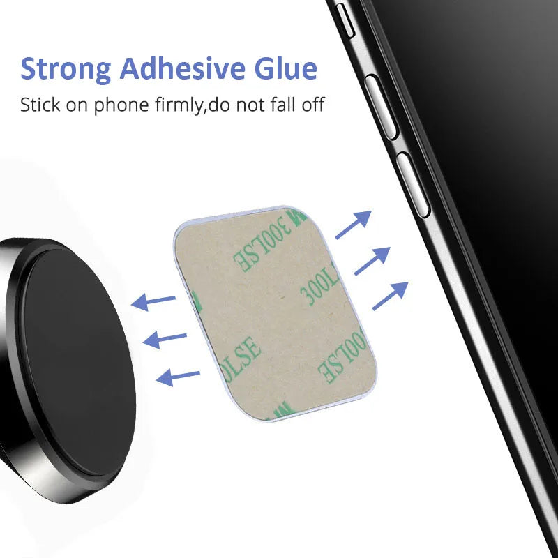 Universal Mobile Phone Metal Plates for Magsafe Cell Phone Holder Iron Sheet in Car Disc Mount Phone Sticker for Magnetic Stand