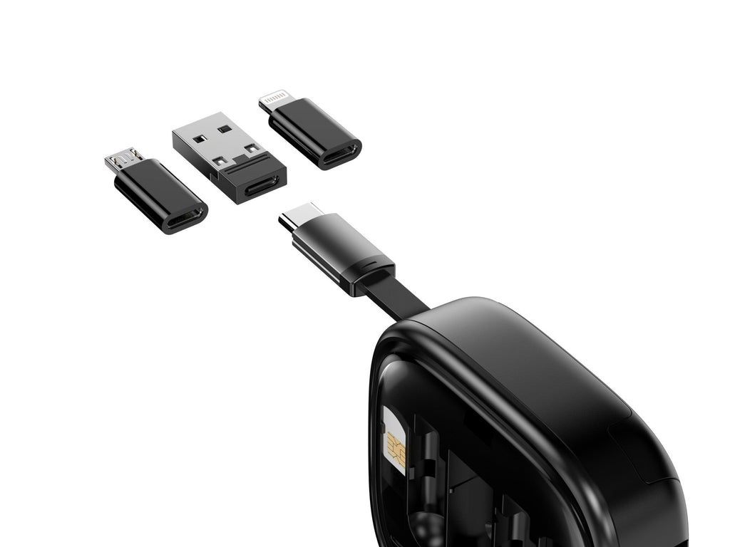 Techancy Multi-function Otg Data Cable Kit TV3758, Various Combinations to Match, Charge and Transfer/Store Data