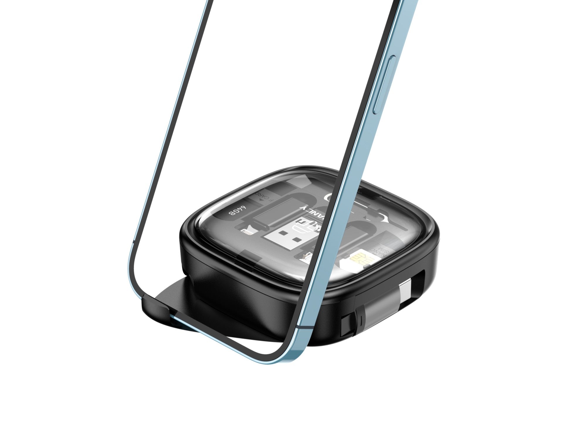 Techancy Multi-function Otg Data Cable Kit TV3758, Various Combinations to Match, Charge and Transfer/Store Data
